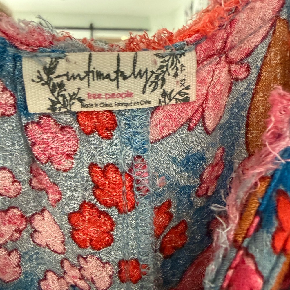 Free People Crush and Blush Romper size XS - Picture 6 of 7